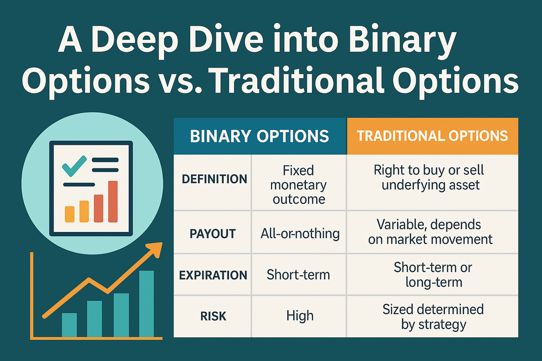 A deep dive into binary options vs traditional options