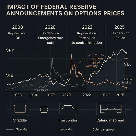 Impact of federal reserve announcement on options prices