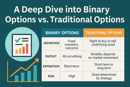 A deep dive into binary options vs traditional options