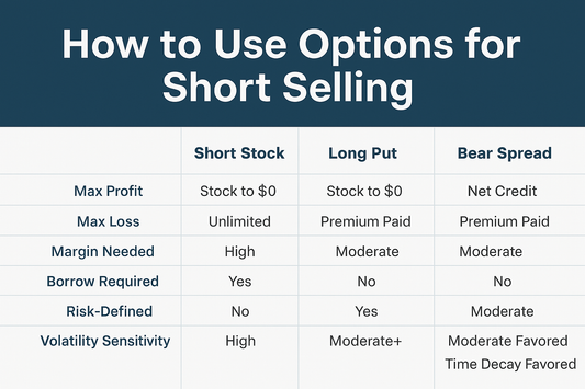 How to Use Options for Short Selling