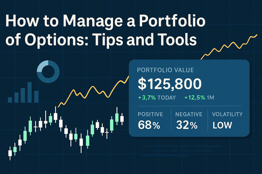 How to manage a portfolio of options: Tips and Tools