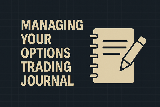 Managing your options trading journal